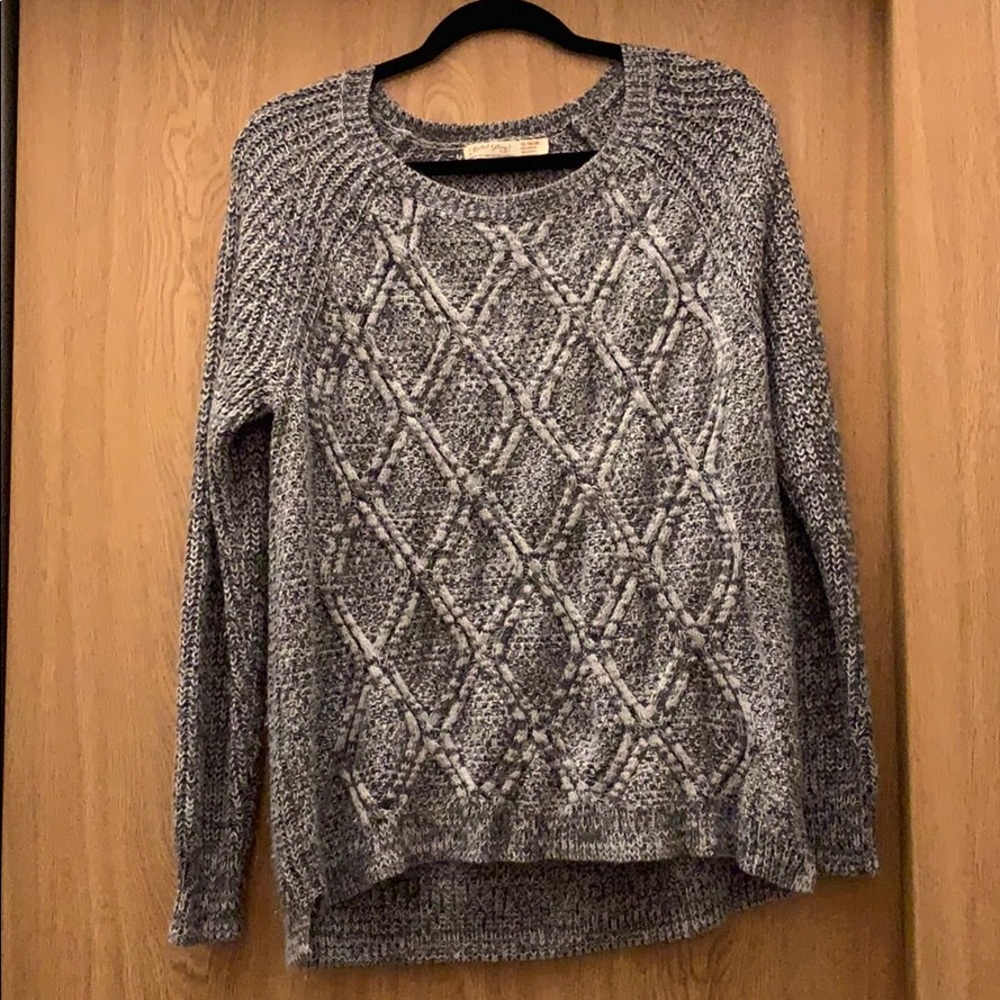 Gray sweater